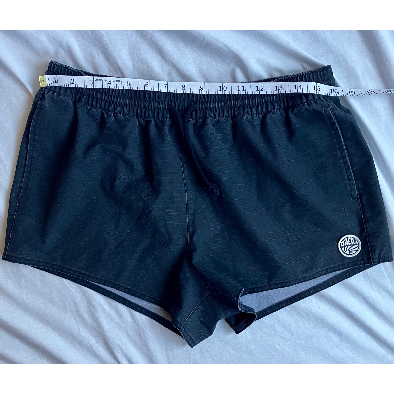 O’Neill Women’s Washed Black Board Shorts Size M