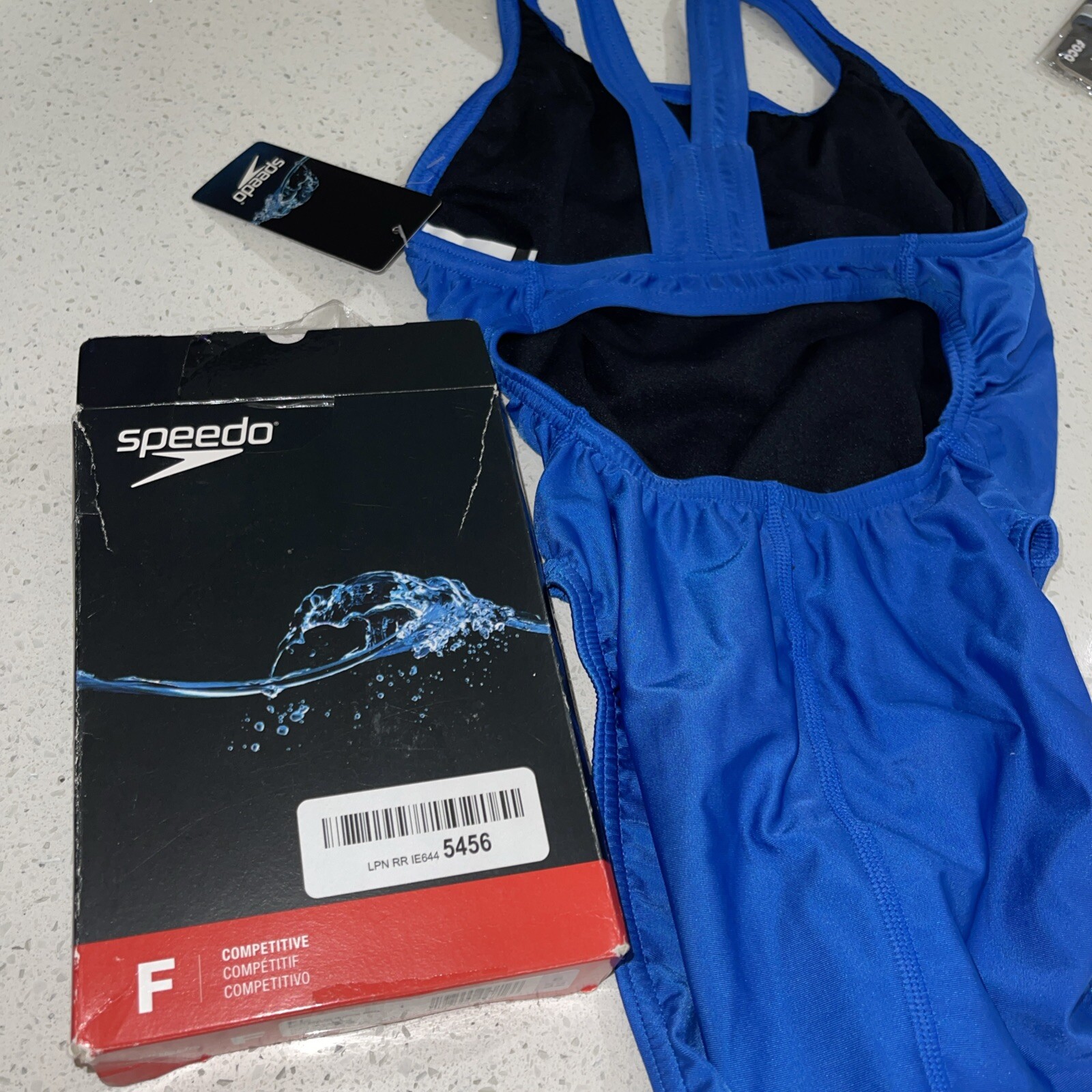 Speedo Women’s Swimsuit Solid Super Pro Team Royal Blue 6/32 NWT