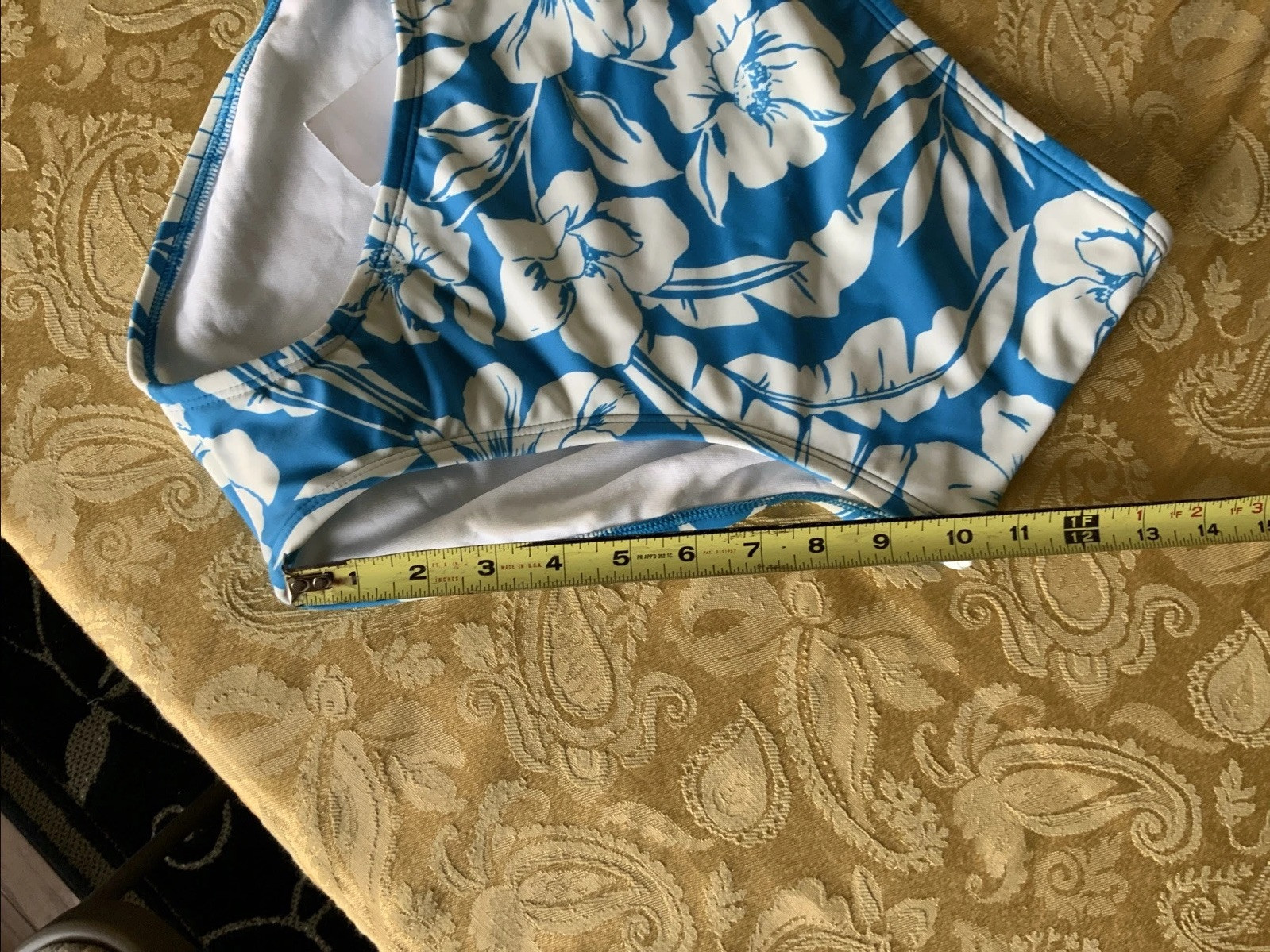 WOMENS SHADE & SHORE HIGH WAIST SWIM BOTTOMS Size Floral