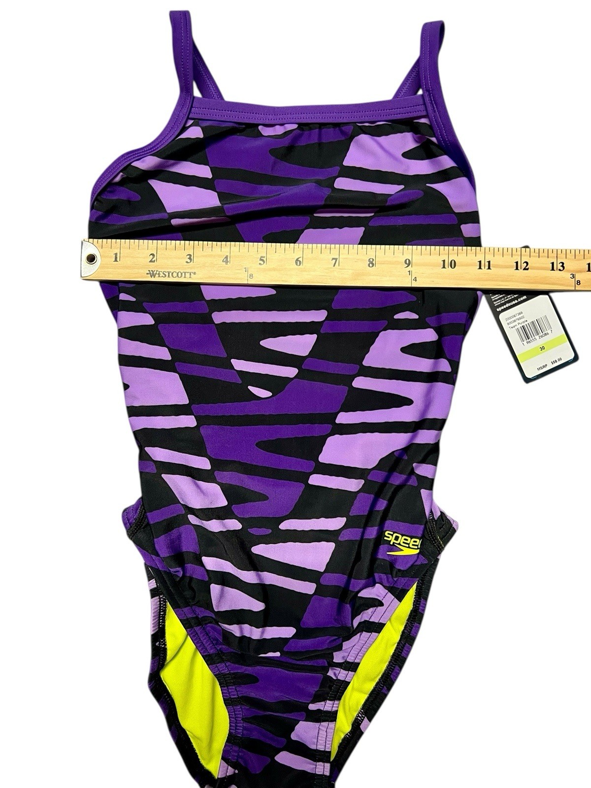 New With Tags Speedo Pro LT Competition Racing Swimsuit Womens 30 In Box