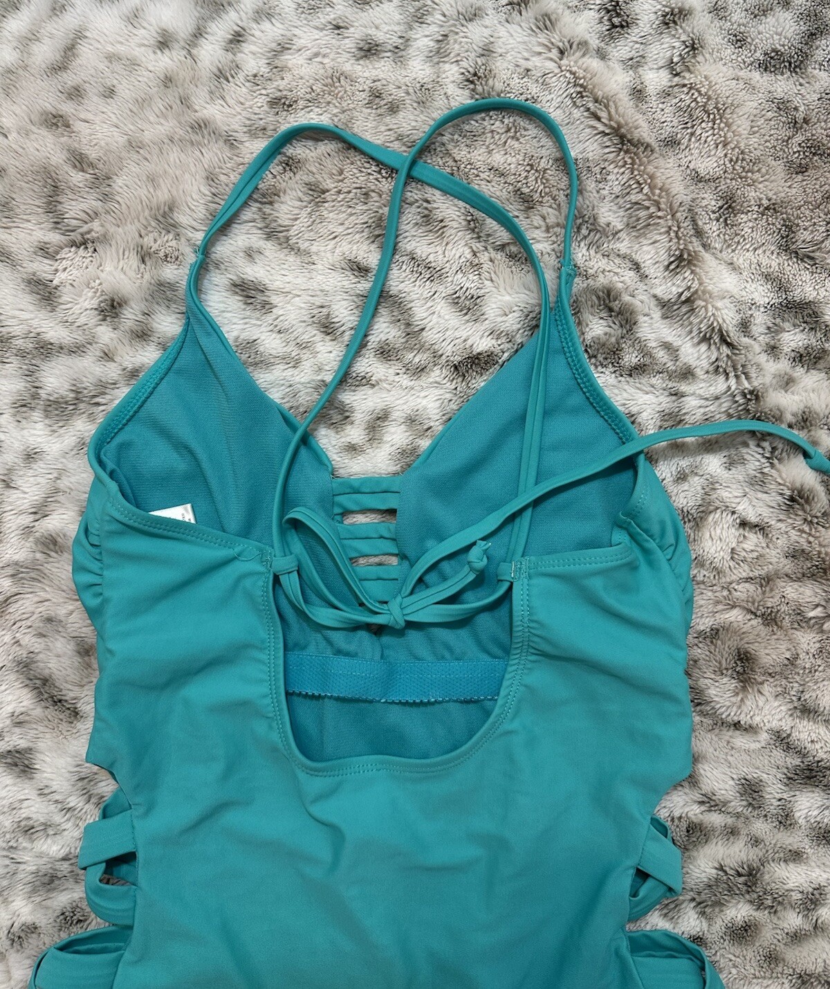 Endless Sun Swimsuit Women Medium Strechy Sexy Turquoise Used