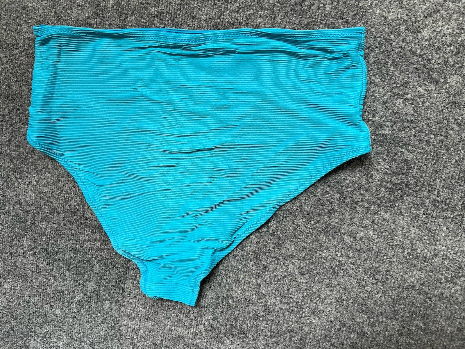 Replacement Swim Bottom Size Large Old Navy Aqua Blue Rib Texture Bikini