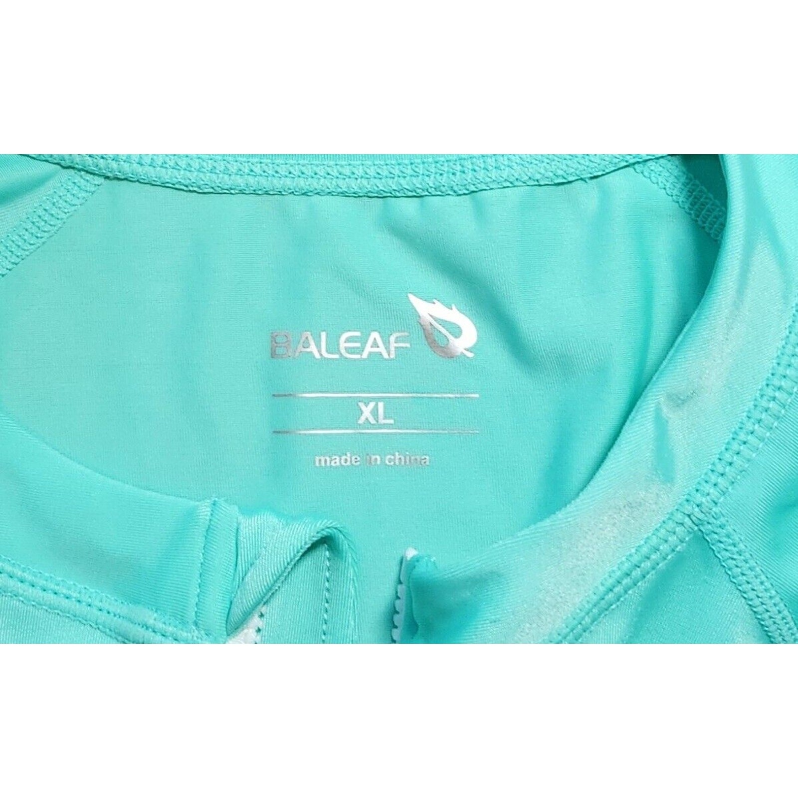 BALEAF UPF50+ ADJUSTABLE SIDE POOLSIDE & BEACH TOP COVER-UP L/S Seafoam Green XL