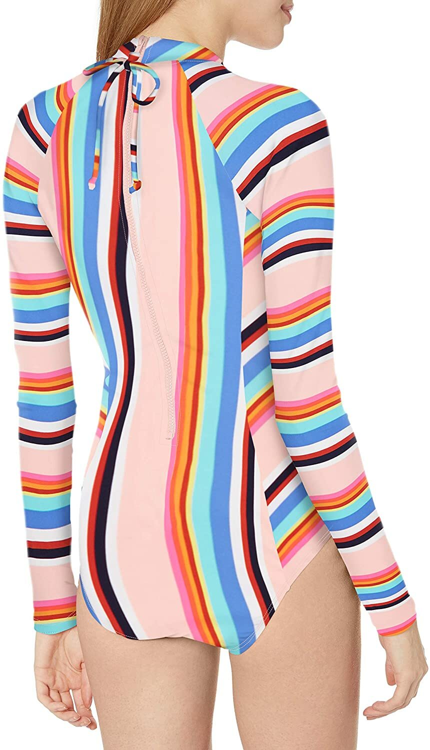 Hobie Women’s Standard Surf Suit One Piece Swimsuit, Multicolor, XXL