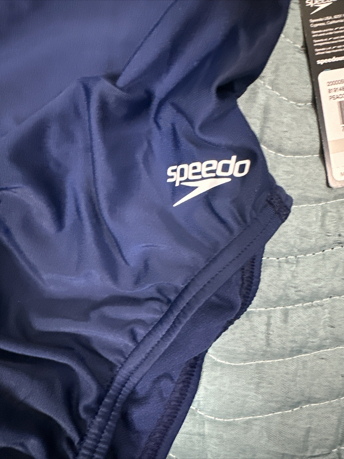 NWT Women’s Speedo Learn To Swim Pro LT Superpro Swimsuit Navy Blue Size 26