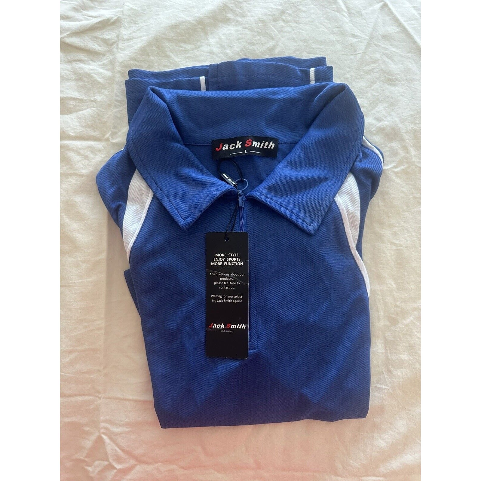 Jack Smith Shirt -Blue. Size L