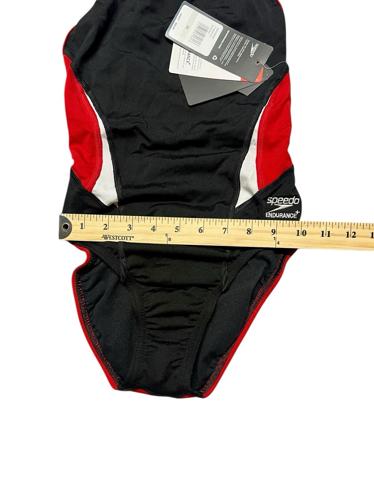 New With Tags Speedo Endurance+ Competition Racing Suit Womens 26 Crossback