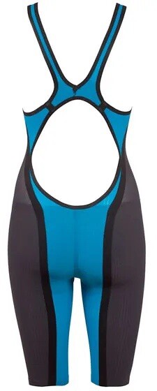 Arena Women’s Powerskin Carbon Flex Kneeskin Suit, Size 28, Blue/Black