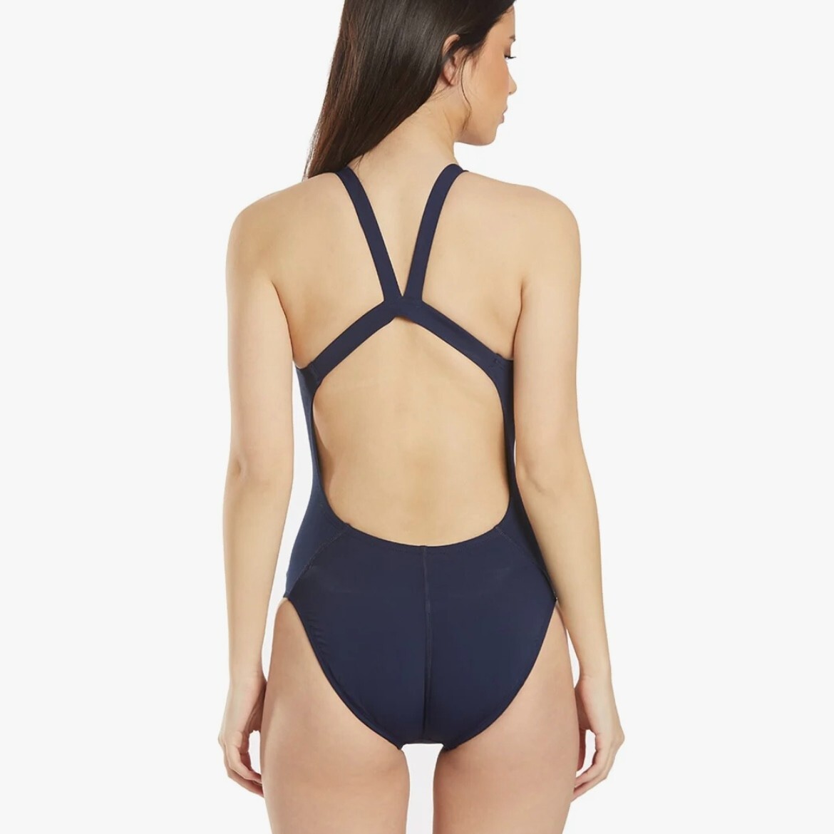 Nike HydraStrong Solid Fastback One Piece Swimsuit NWT