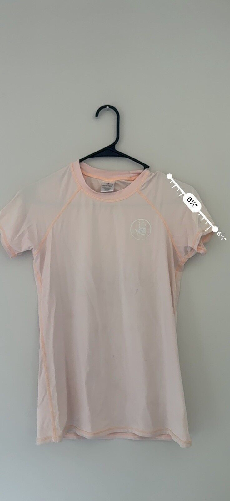 Body Glove Women’s size Small Pink Short-Sleeve Rash Guard nylon/spandex