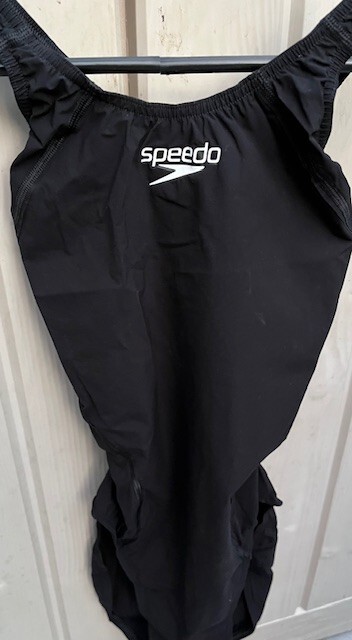 Speedo Fastskin FSPRO Swimsuit Record Breaker Aqualab Female Black 28-38″ Pouch