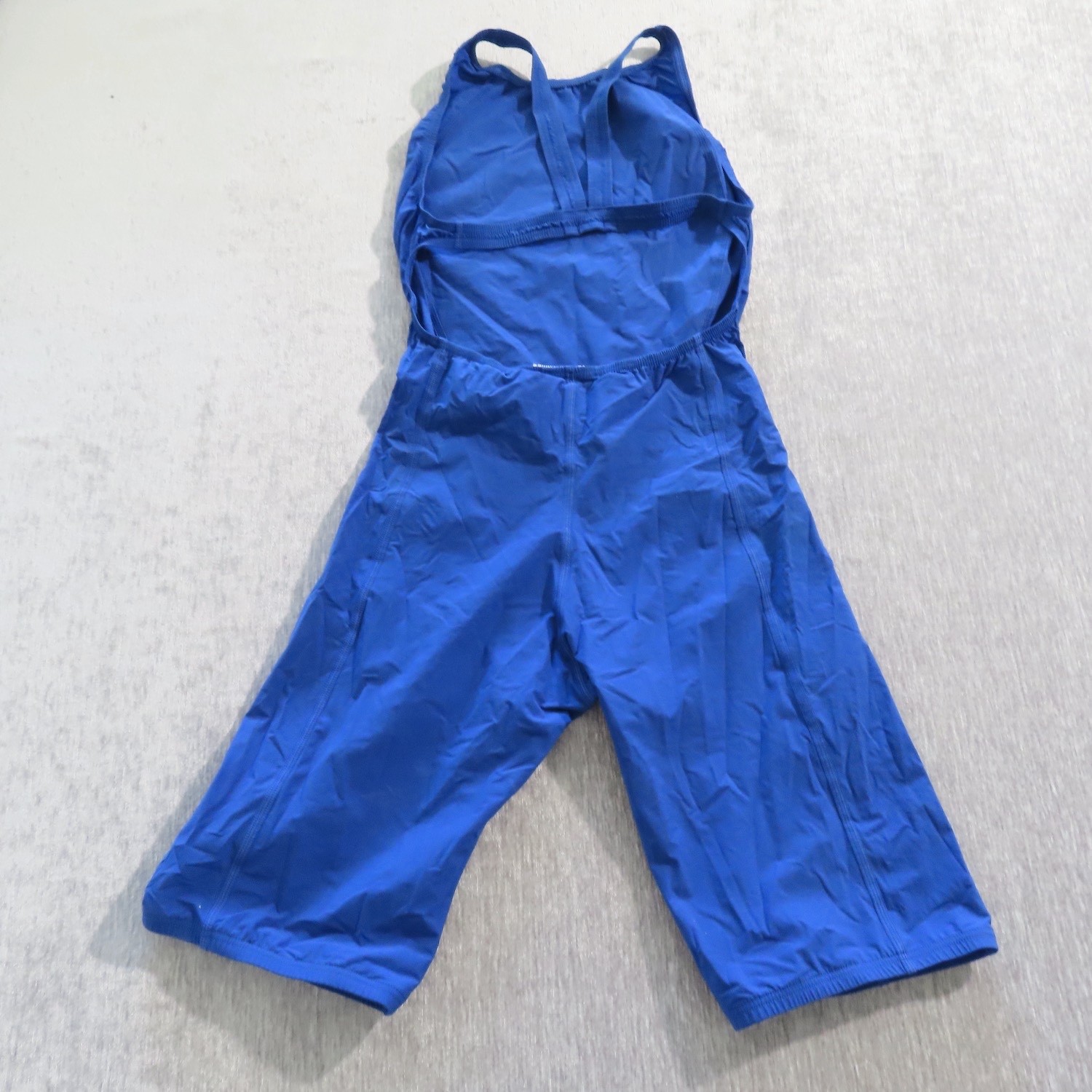 Speedo Fastskin FS-PRO Womens 32 Blue Navy Kneeskin Tech Suit Swim Triathlon