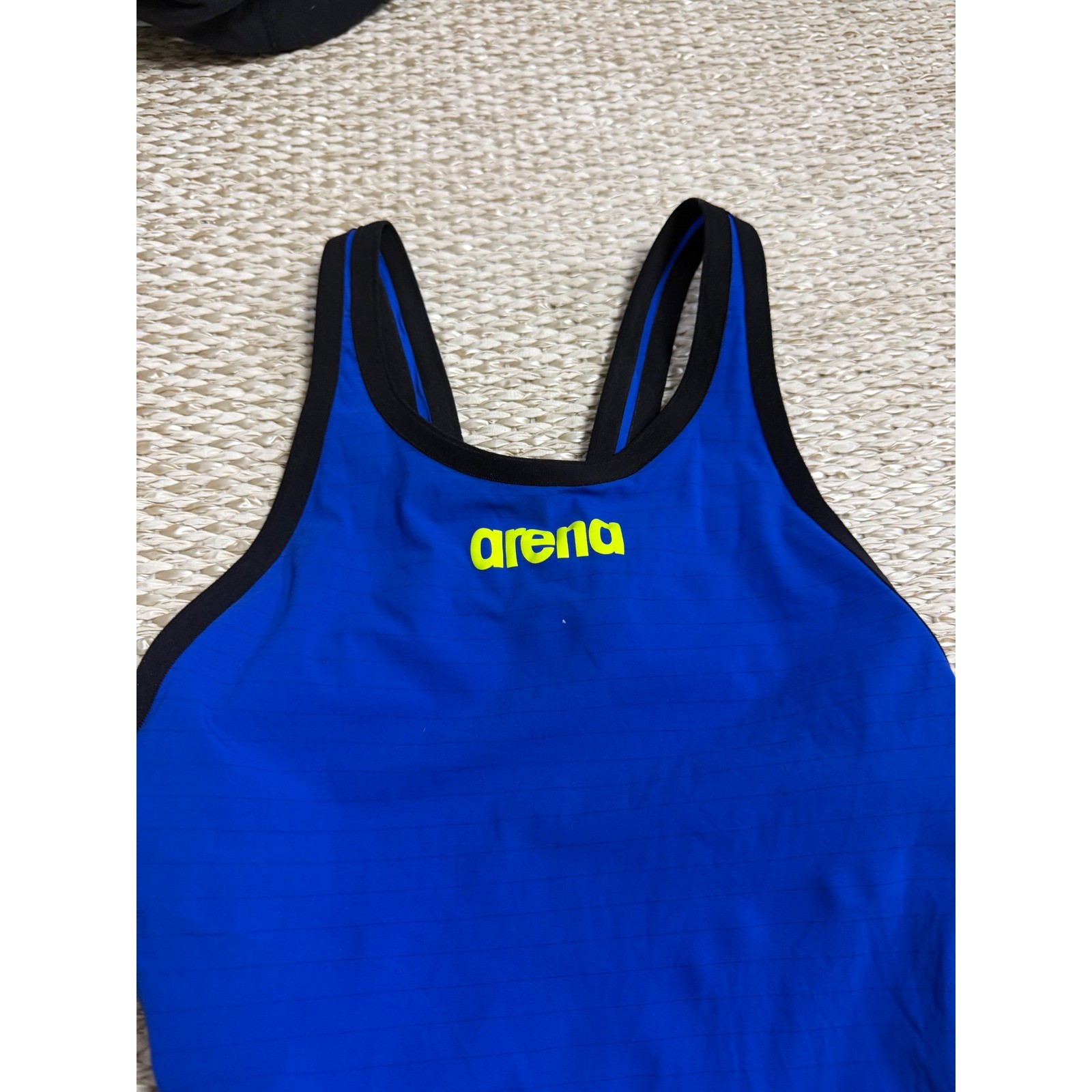 Arena Powerskin Carbon Air Kneeskin Technical Racing Swimsuit Blue Womens 26