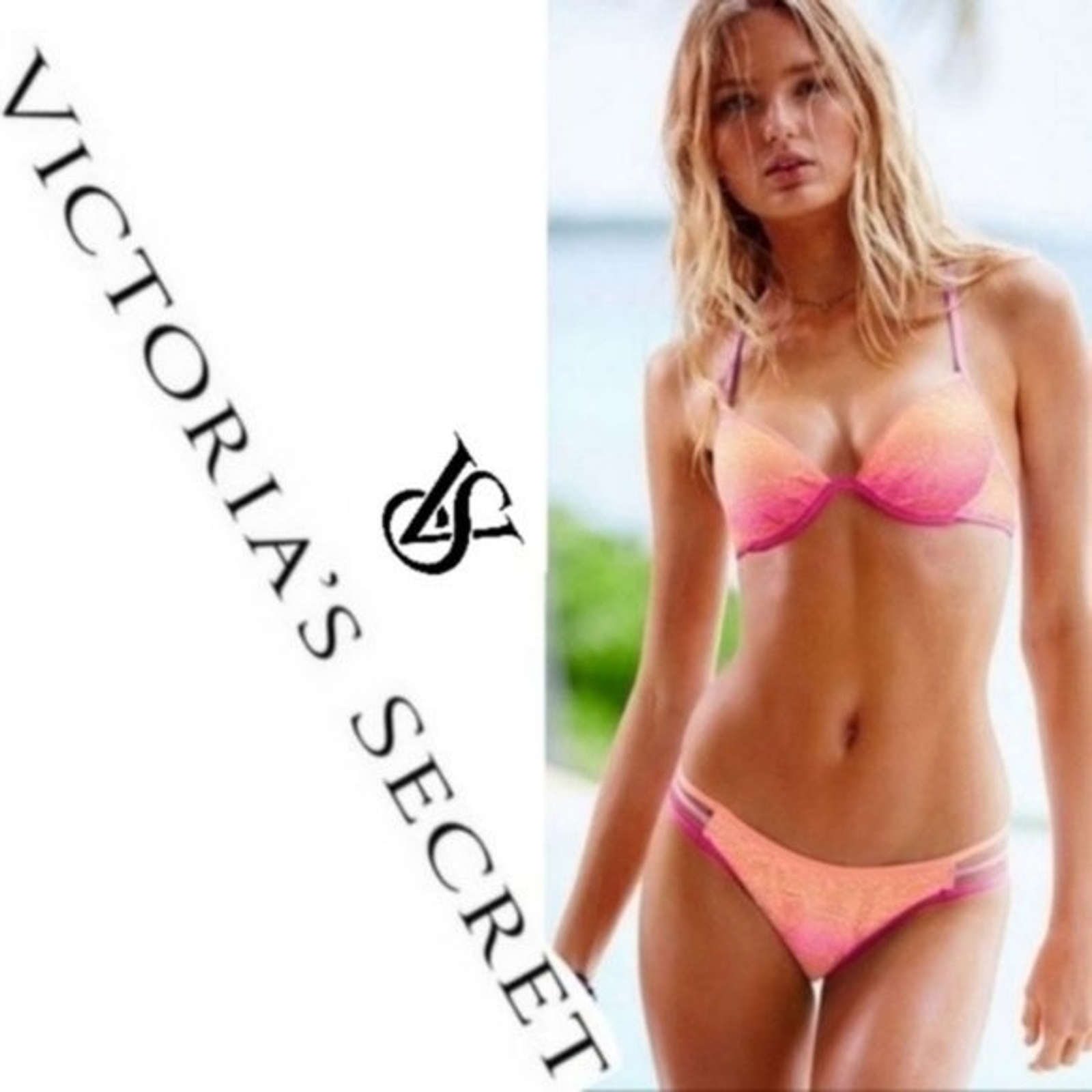 Nwt Victoria’s Secret Ombre Bikini Set
