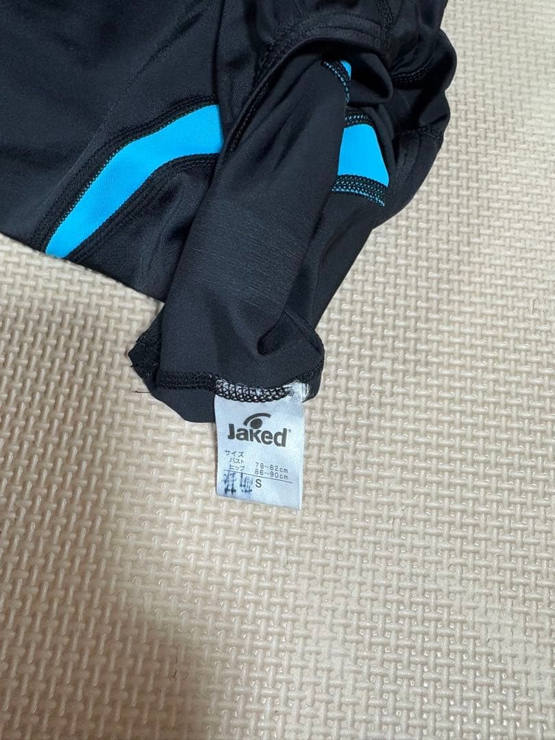 Jaked Sports Swimsuit S Black/Blue
