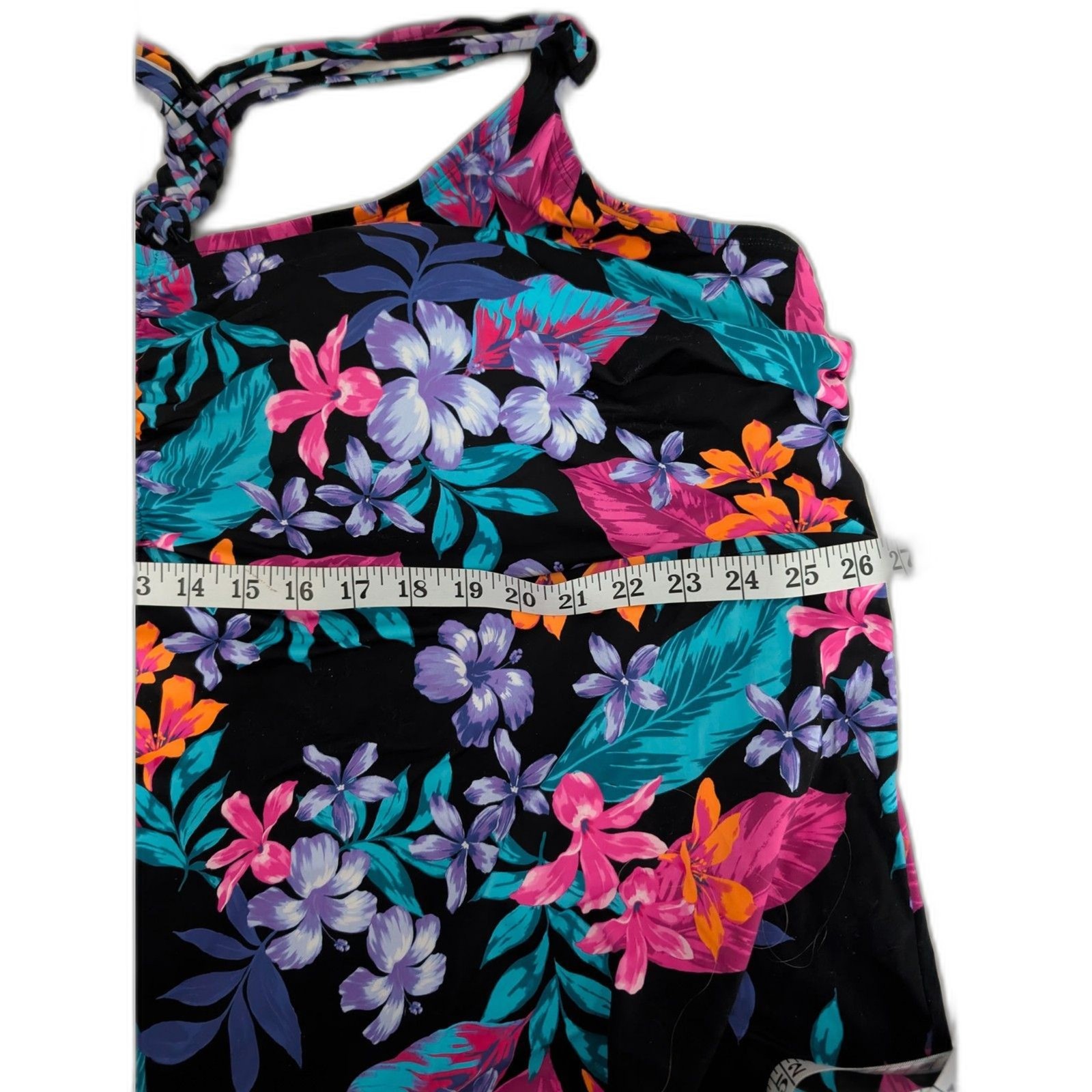 Women’s Swim 365 by Swimsuit For All Tankini Top Size 36 Paradise Floral NWOT