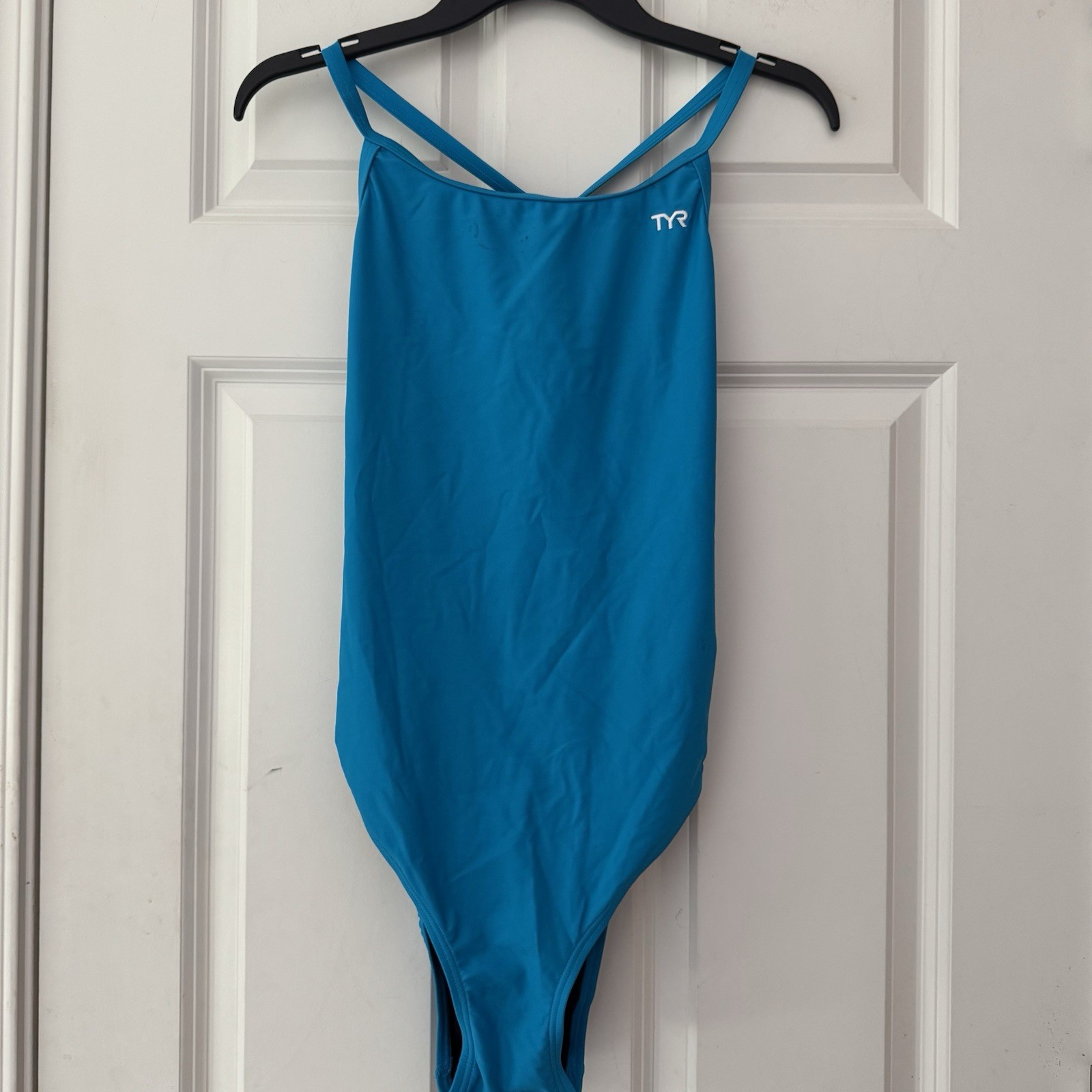NWOT – TYR – One Piece Competition Training Durafast Diamondfit Swimsuit Sz 40