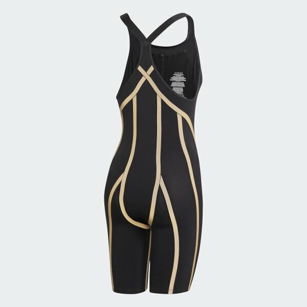 $450 Adidas Adizero XX Closed Back Swim Suit Speed Skin Knee FINA Women’s 24″