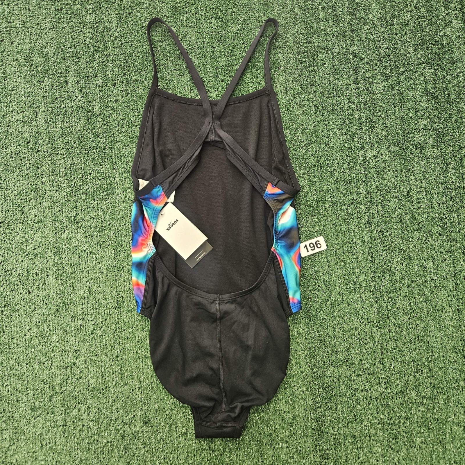 NIKE HYDRASTRONG PRINT WOMEN’S RACERBACK 1PC Swimsuit size 12 NWT