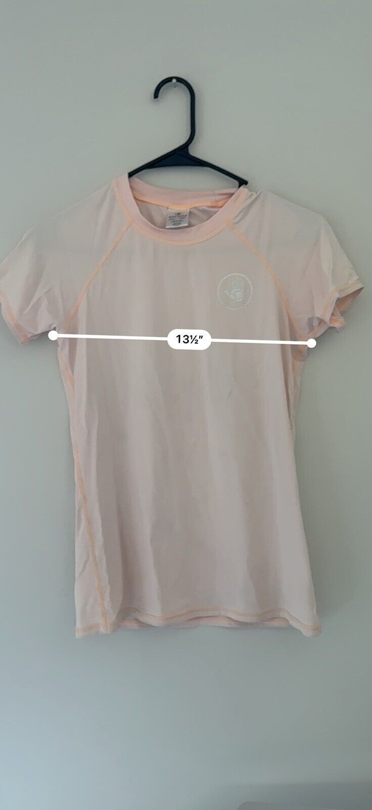 Body Glove Women’s size Small Pink Short-Sleeve Rash Guard nylon/spandex