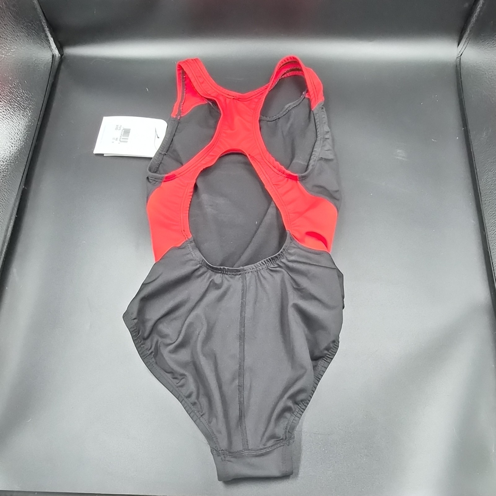 Dolfin Women’s One Piece Competitive Swimwear Black/Red Size 30 Swimming