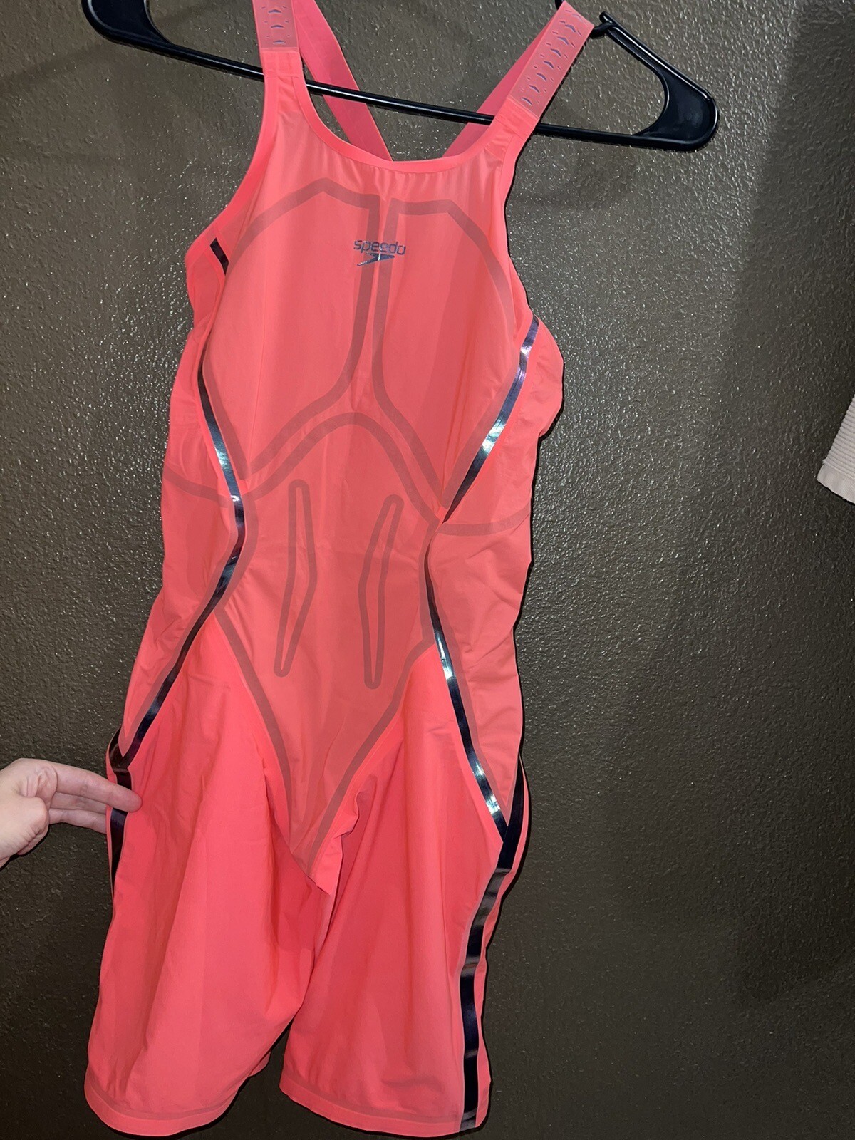 Speedo Women’s Fastskin LZR Pure Intent Closed Back Kneeskin Tech Suit size 26