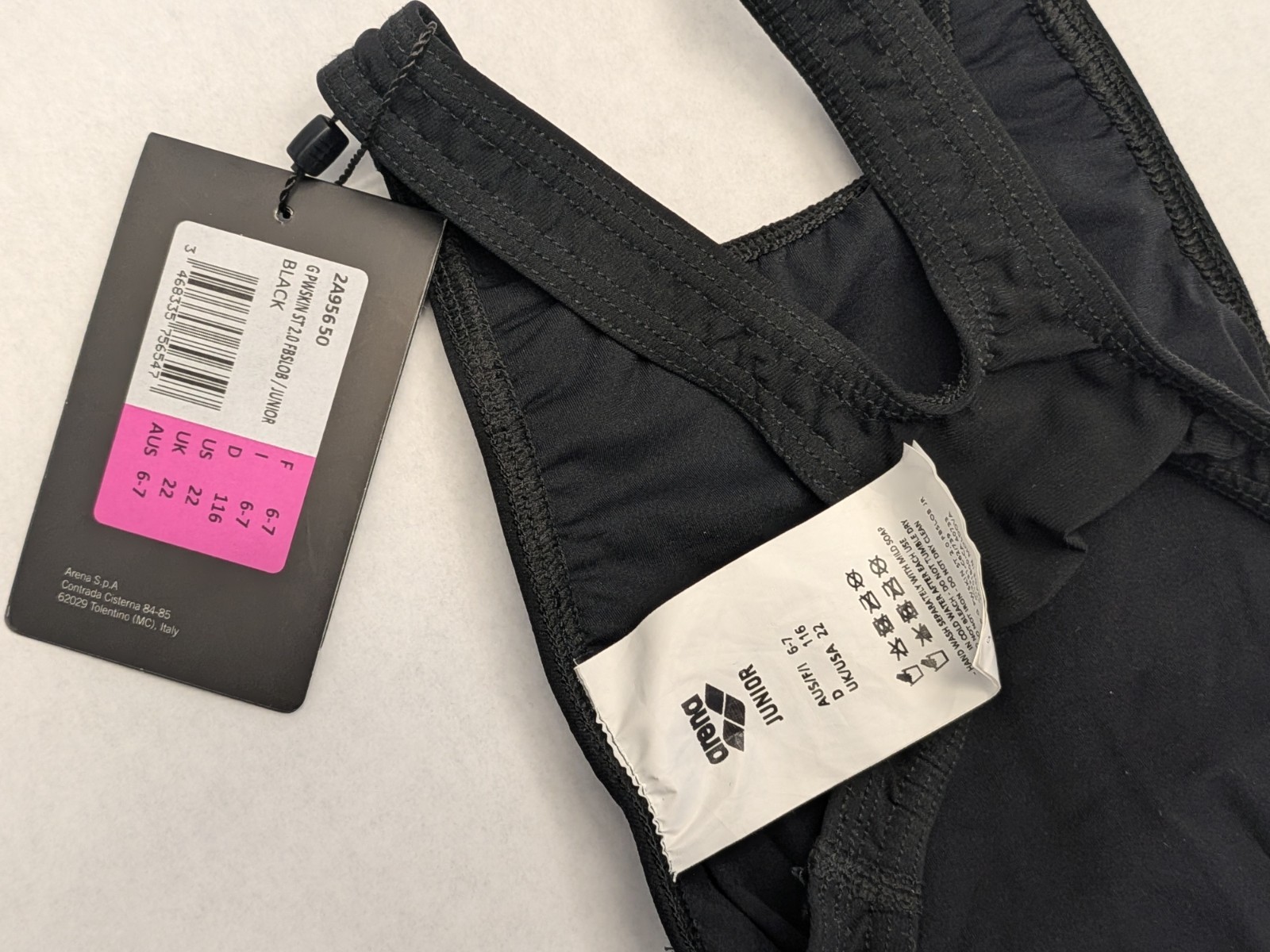 *NEW* Arena Black Powerskin ST 2.0 Junior Size 22