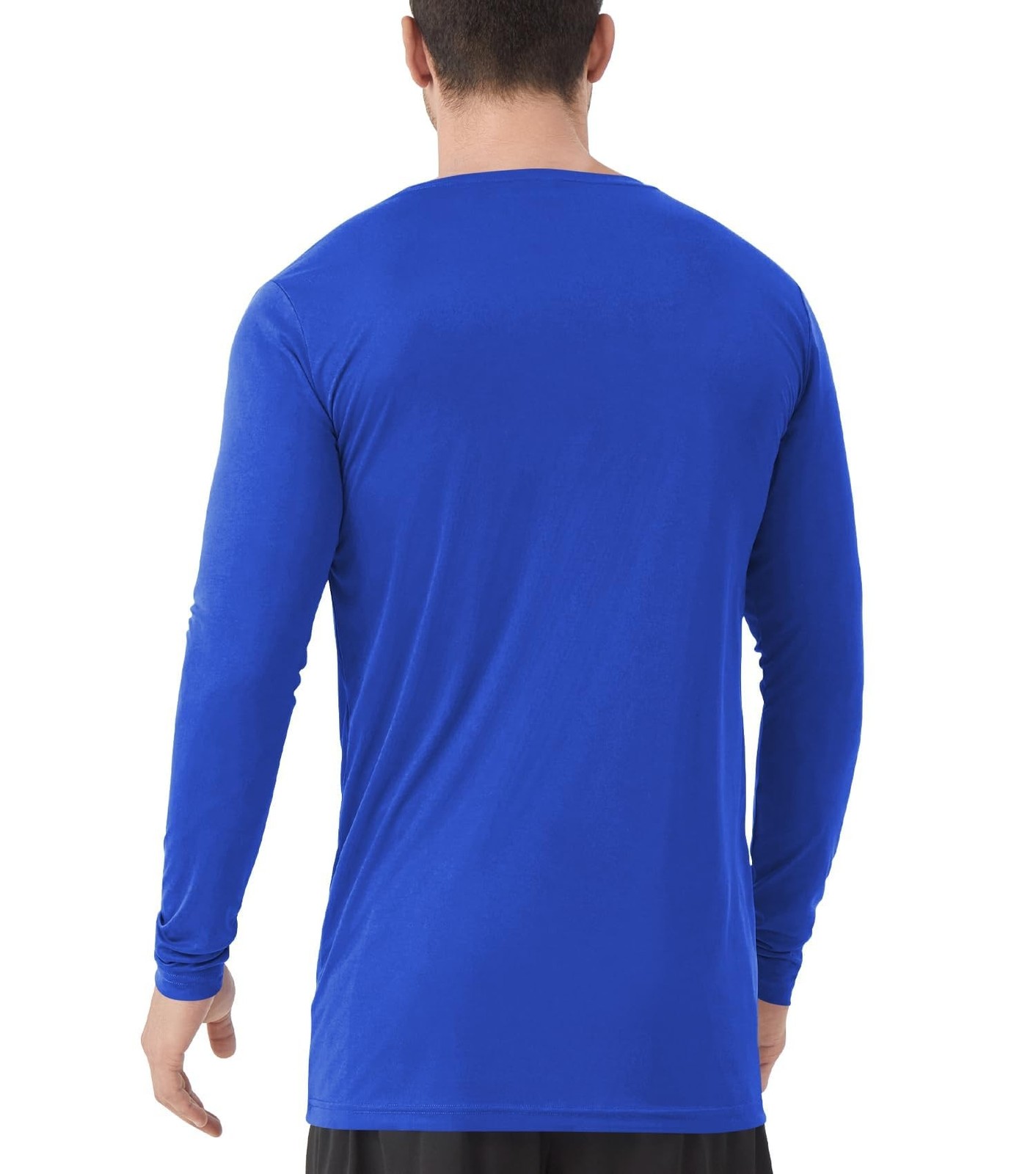 Idtswch Mens Tall Rash Guard UPF 50+ Long Sleeve Sun Shirts Quick Dry UV Prot…