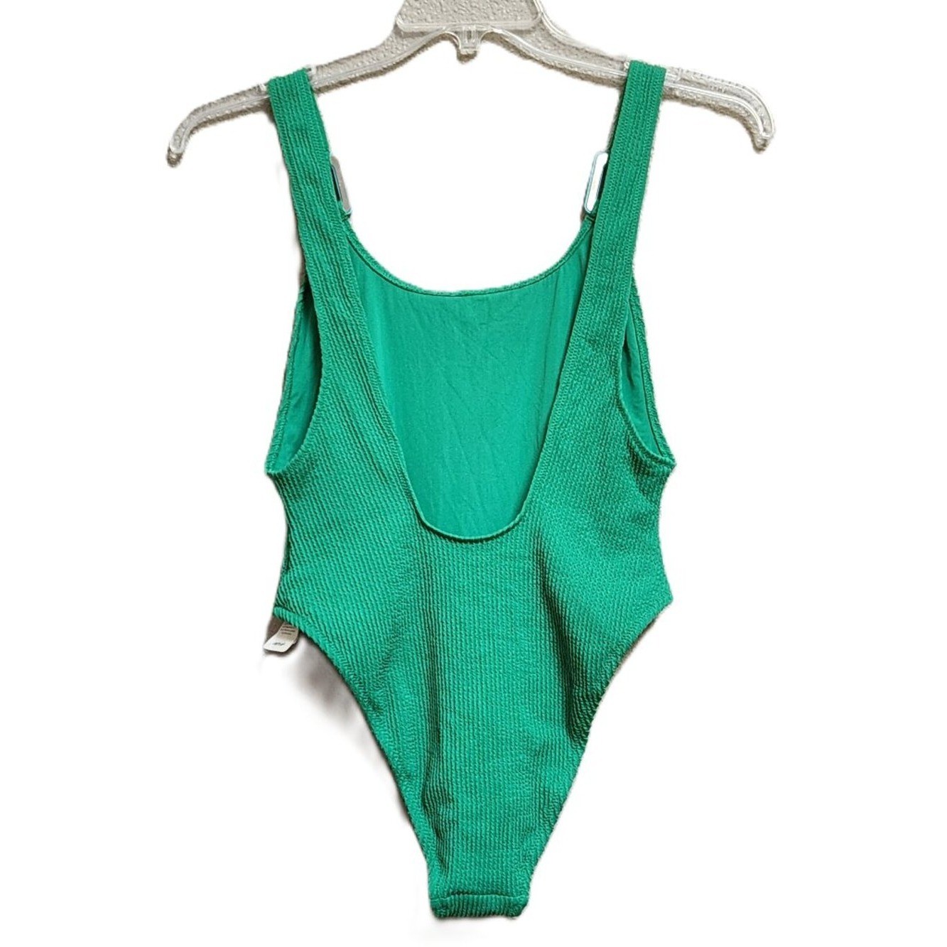 AERIE Real Good Green One-Piece Swim Suit – Large – NEW NWT