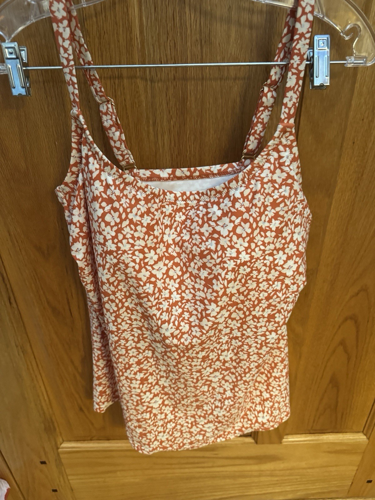 Kona Sol Floral Size 20W Bathing Suit Top