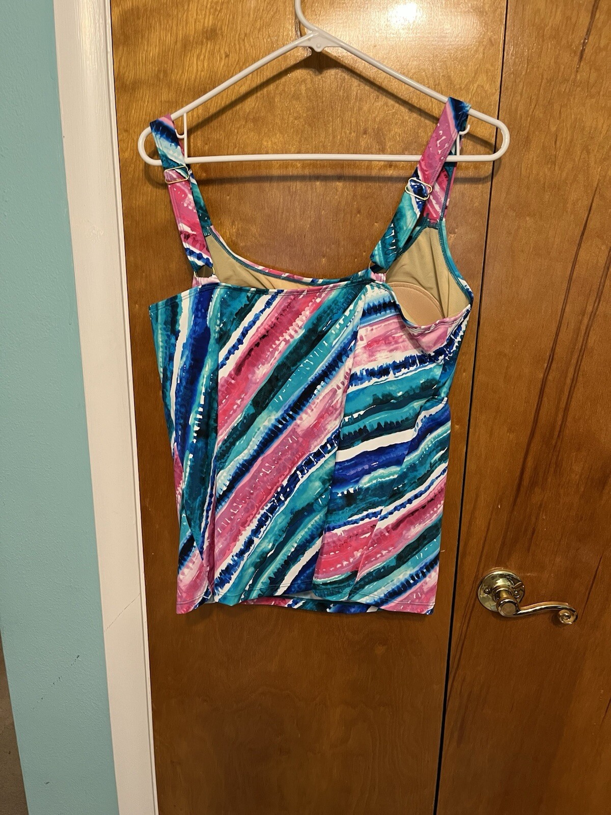 Kim Gravel X Swimsuits For All, two piece size 16