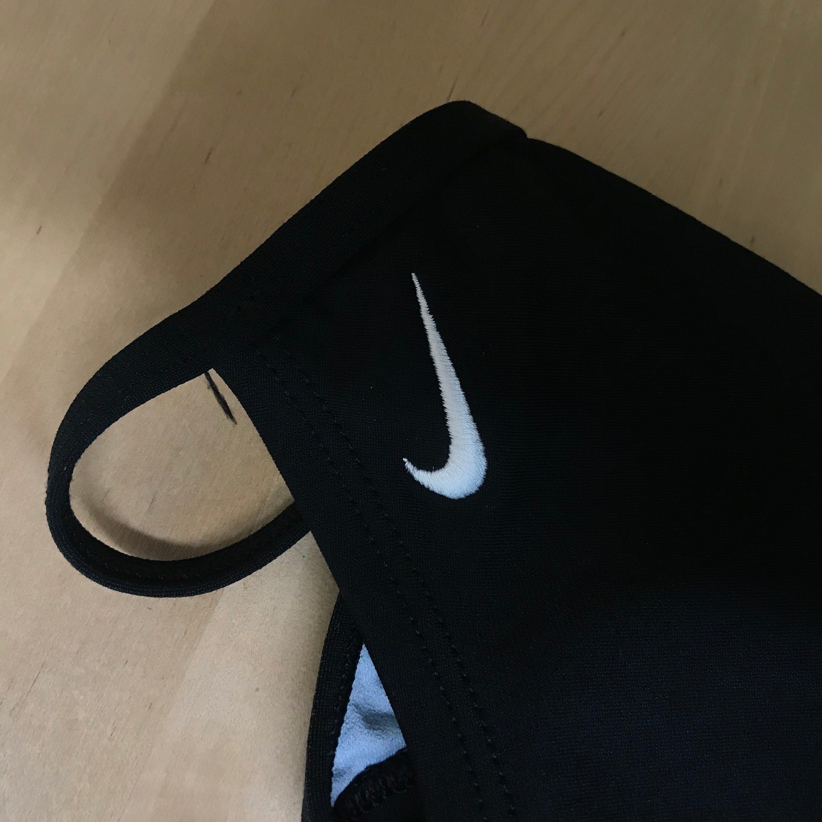 Nike Womens Performance One Piece Swimsuit Black Cutout Back Size 30 WMS 4