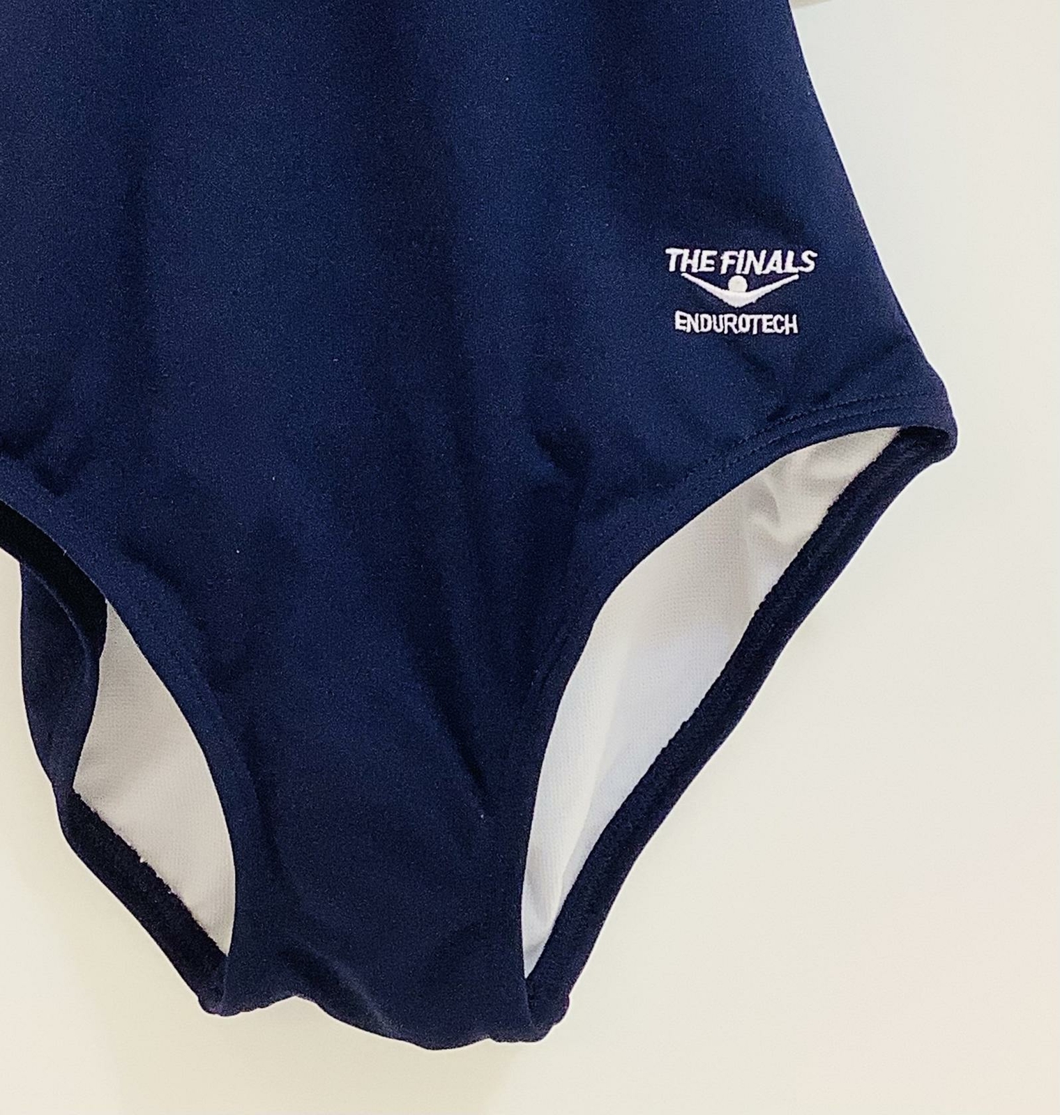 The Finals Women’s One Piece Navy Sports Swimsuit Endurotech, Size 4