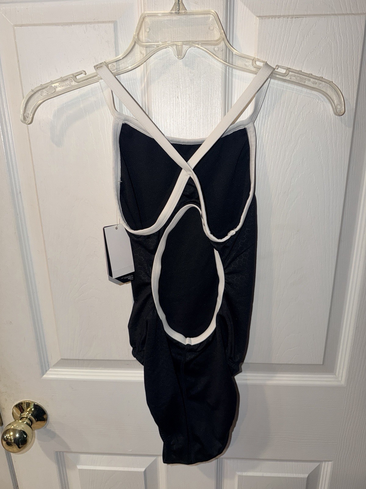 TYR Hexa Diamondfit One Piece Swimsuit Womens Sz M 32 Performance Training New