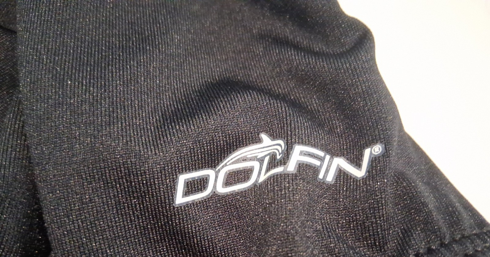 Dolphin Onepiece Swimsuit Aqua Shape Conservative Size XL Black New
