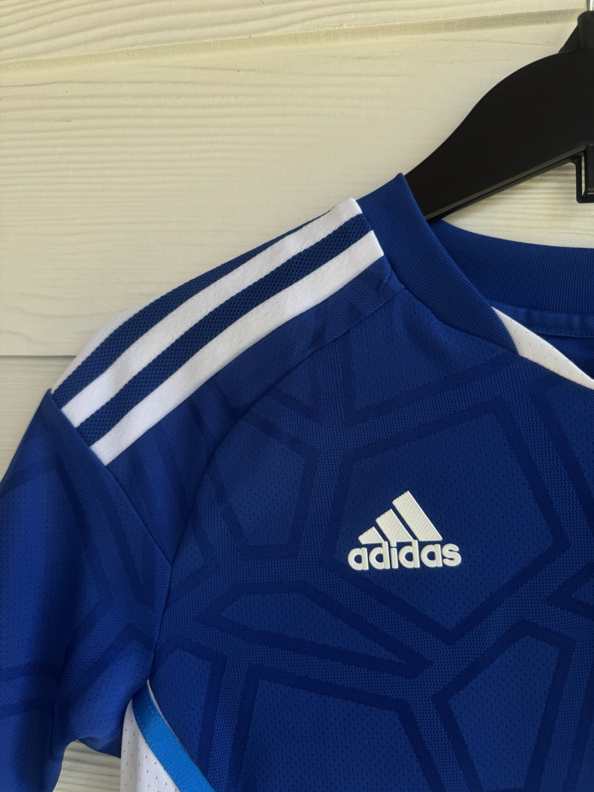 Adidas Condivo 22 Match Day Jersey Royal Blue Football Soccer Shirt S Aeroready