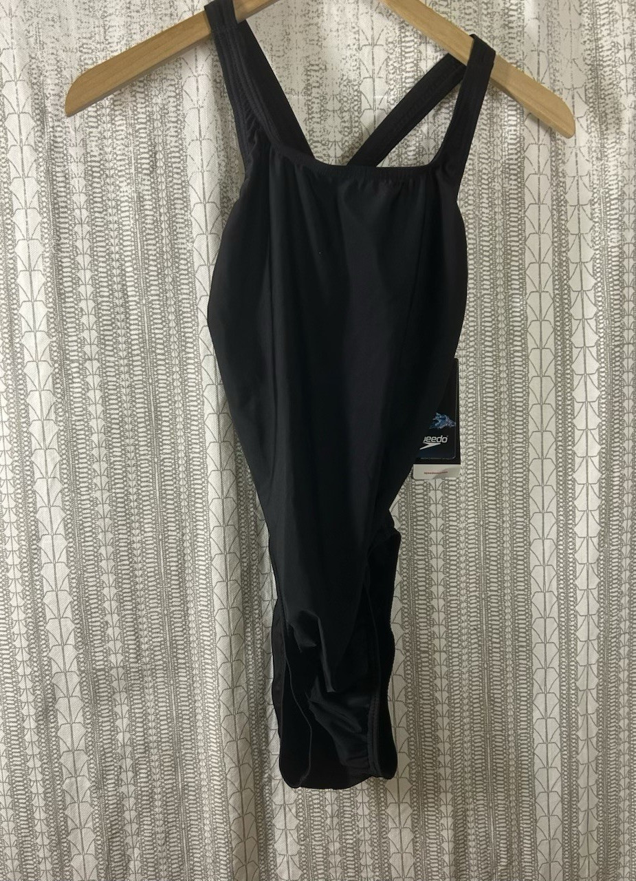 Speedo Pro LT Women’s One Piece Swimming Swimsuit Black Size 12/38