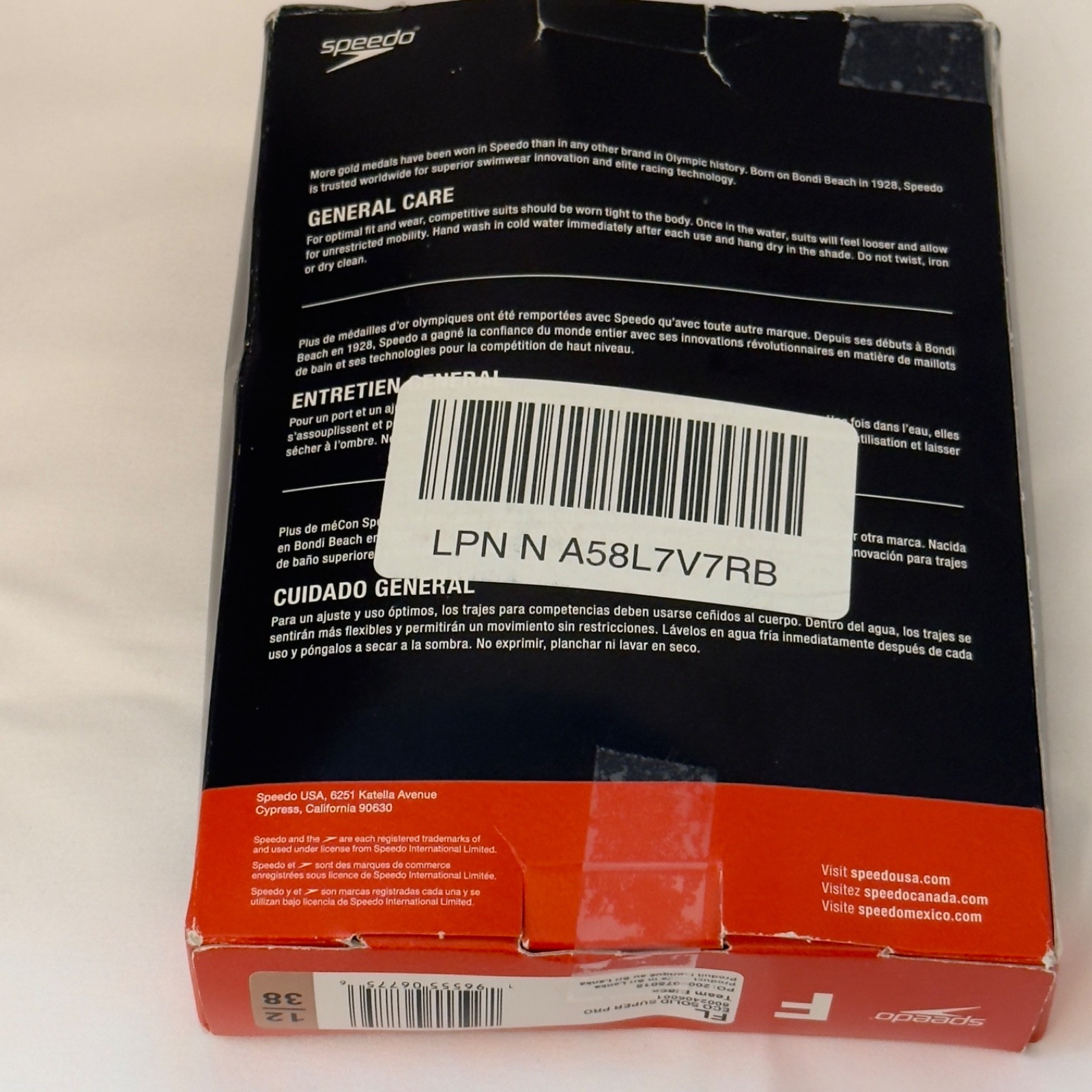 SPEEDO Swimsuit Women’s 12 Competition Eco Solid Super Pro Black Logo NIB