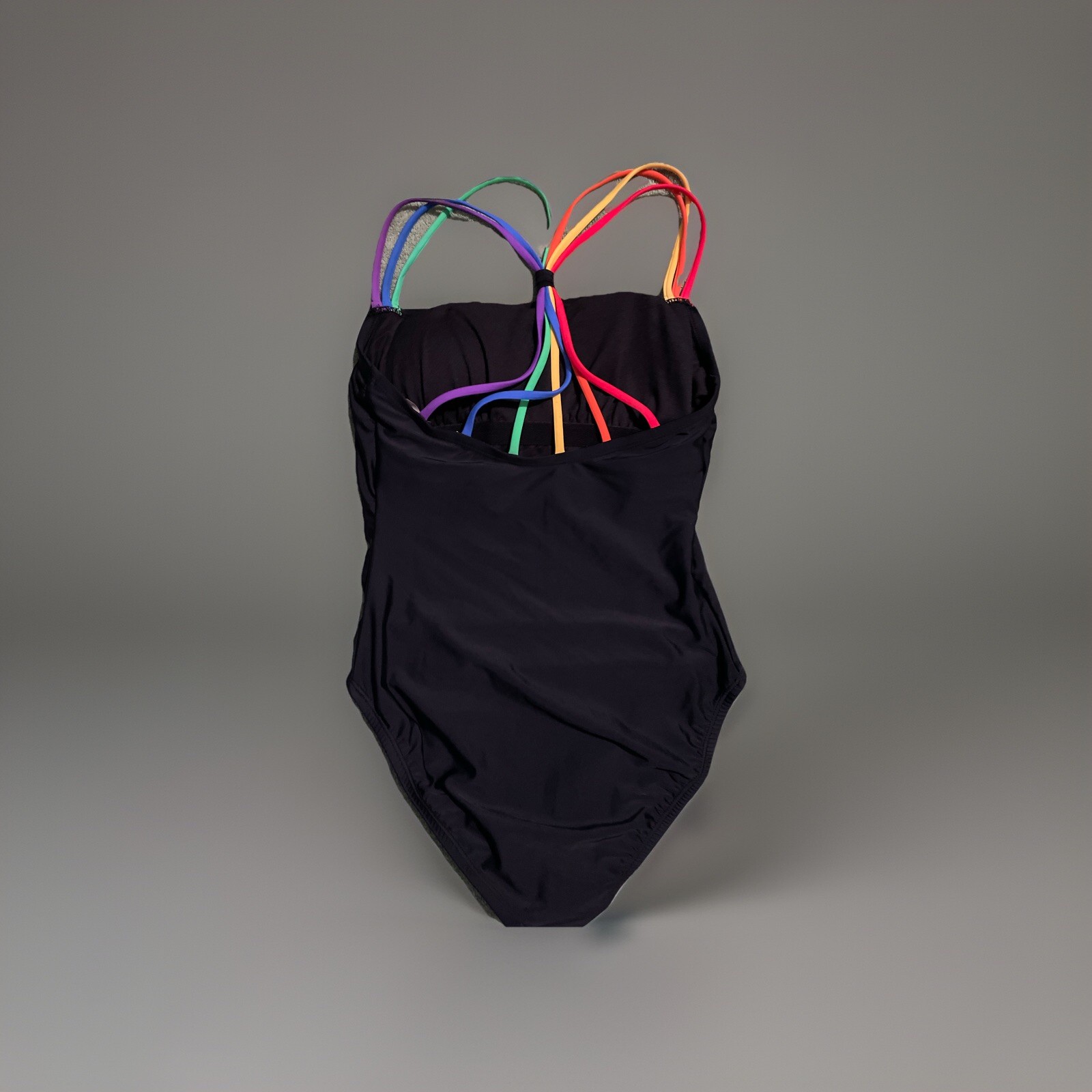 Rainbow Love one piece bathing suit Size medium