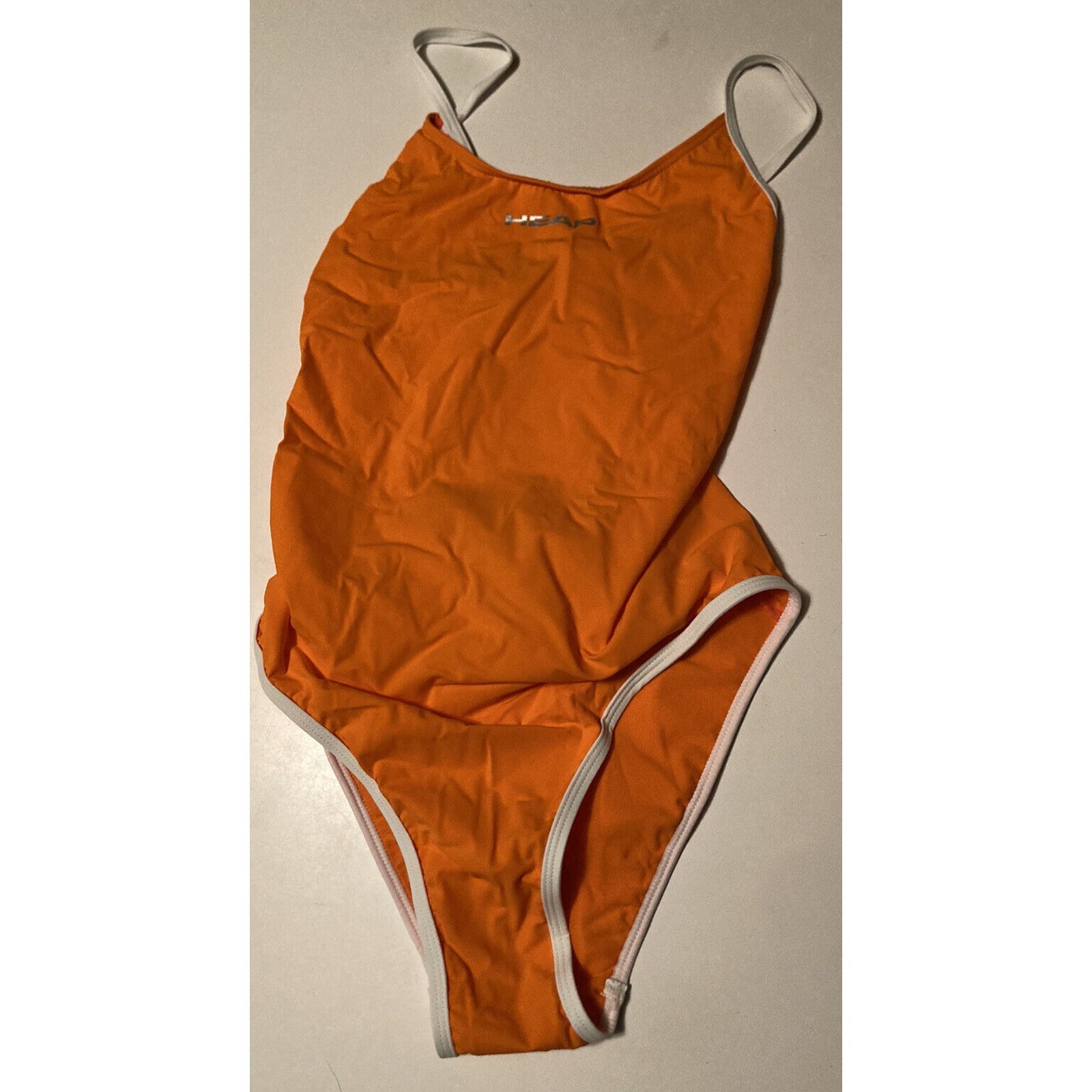 HEAD Womens Swimming Swimsuit LiquidPower Tropic Lady. Orange. Size 34. Open Box