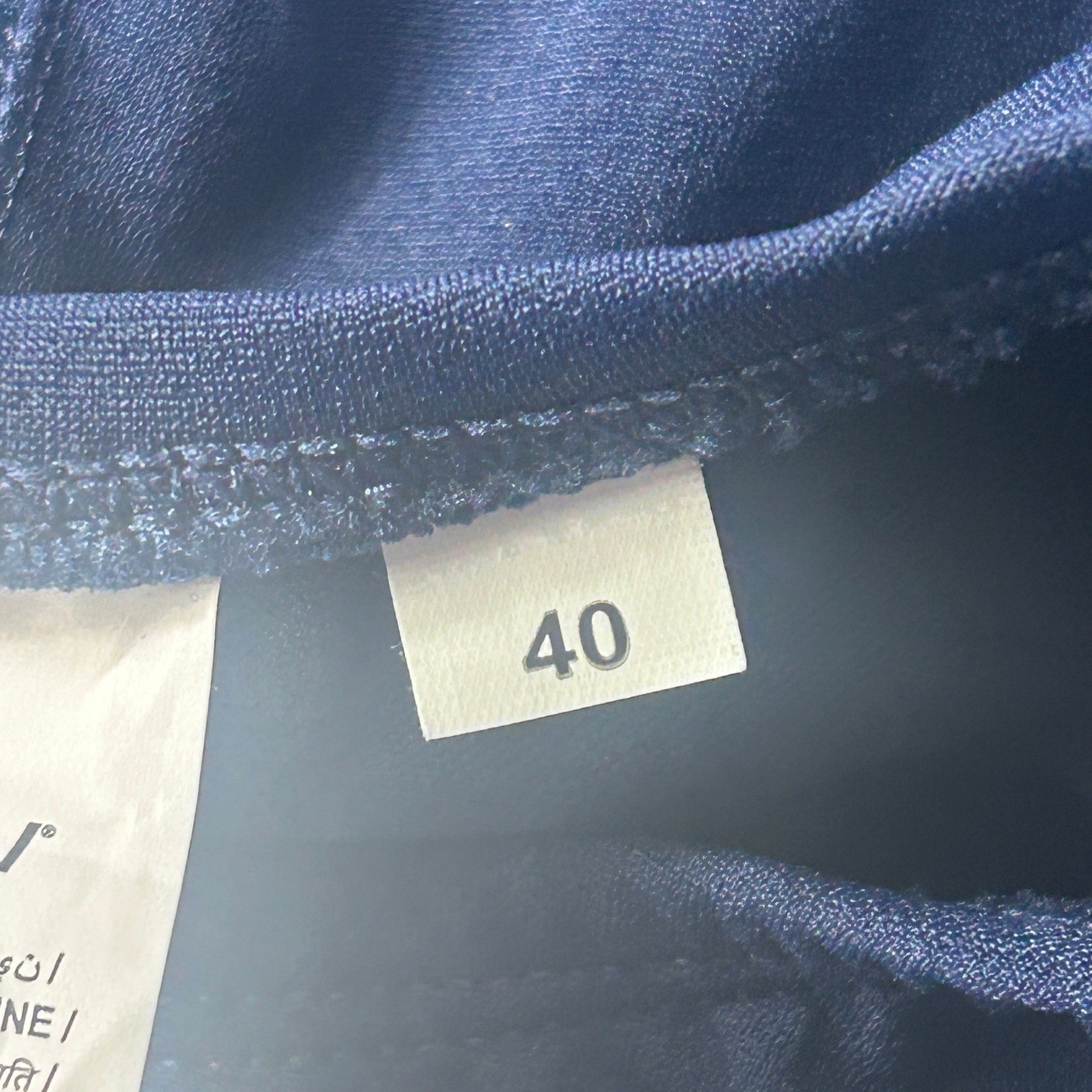 Dolfin Reliance Womens Swimsuit Navy Blue One Piece Swimsuit 9582C US 40 NWT