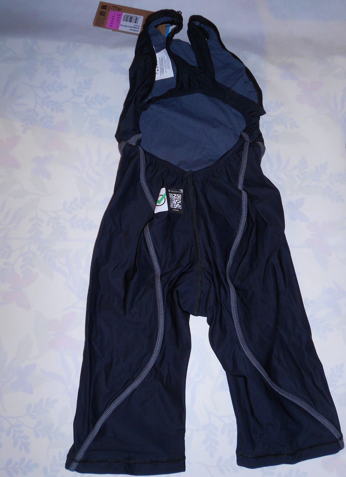 Arena ST NEXT OB Powerskin Race Suit Size US 24 Black 00587350 Women Girls NWT