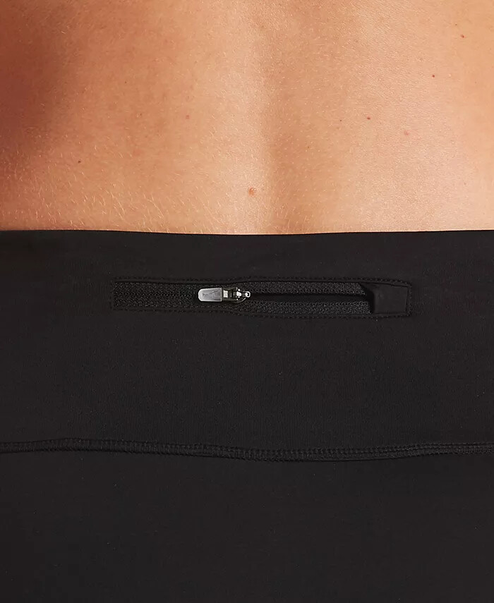 Nike Swim Women’s Essential High Waisted banded Bikini Bottom Black NESSA215 M