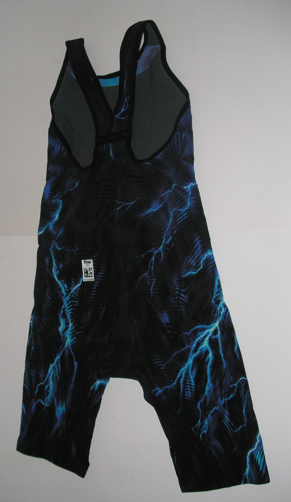 TYR Women’s Venzo Phantom Oblivion Close Bck Kneeskin Tech Suit Swimsuit 26 Blue