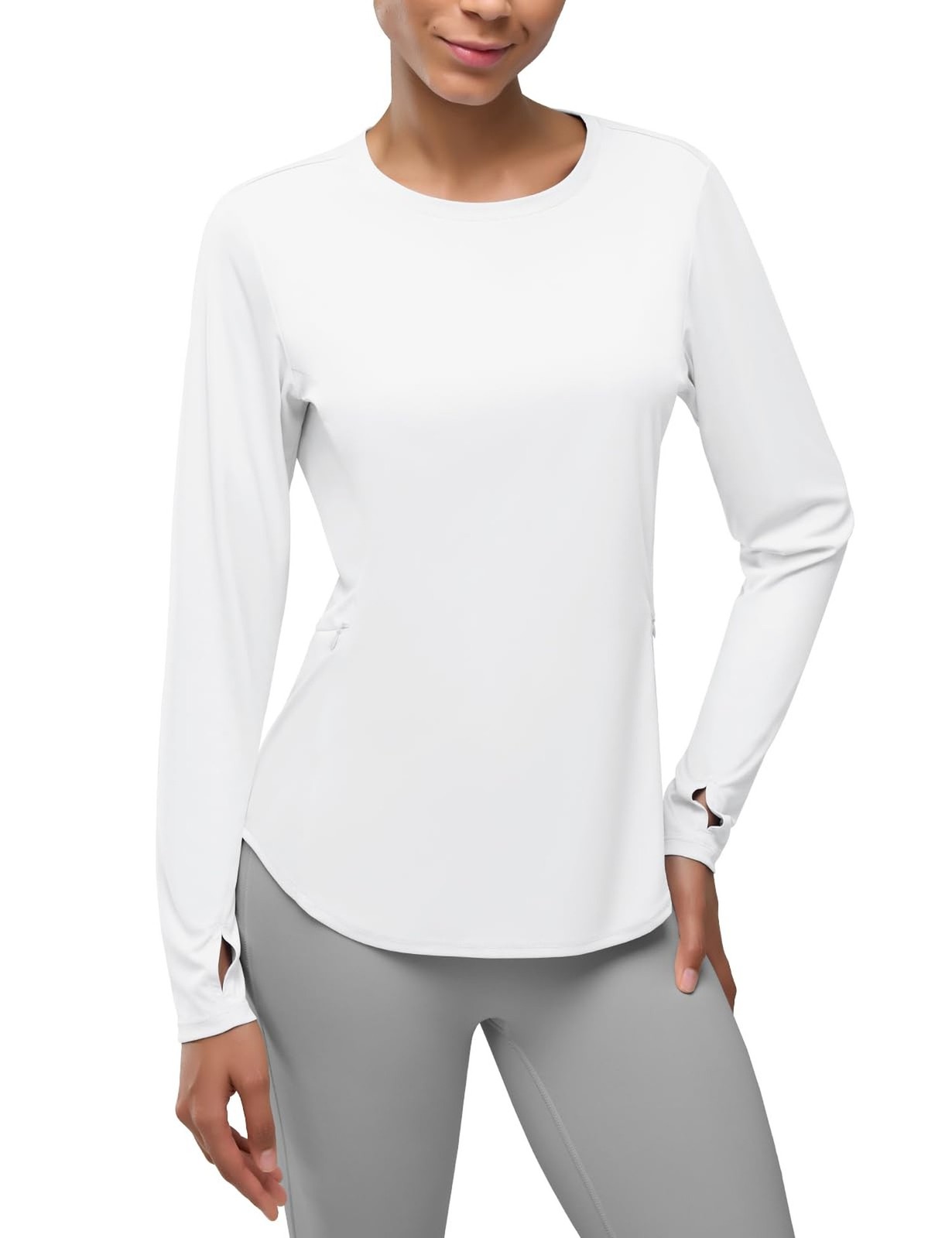Women’s UPF 50+ Sun Protection Long Sleeve Shirts Rash Guard Shirts Lightweig…
