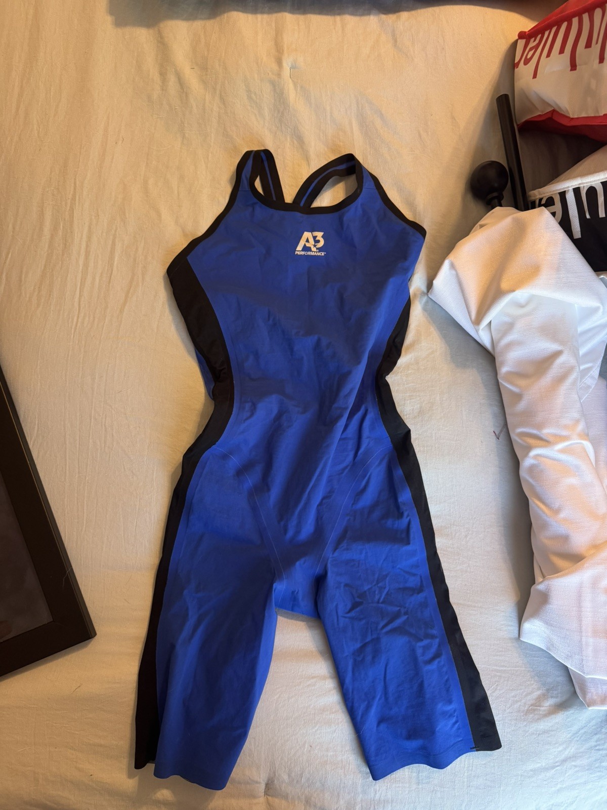 A3 Performance VICI Female Technical Racing Swimsuit Size 28 Blue