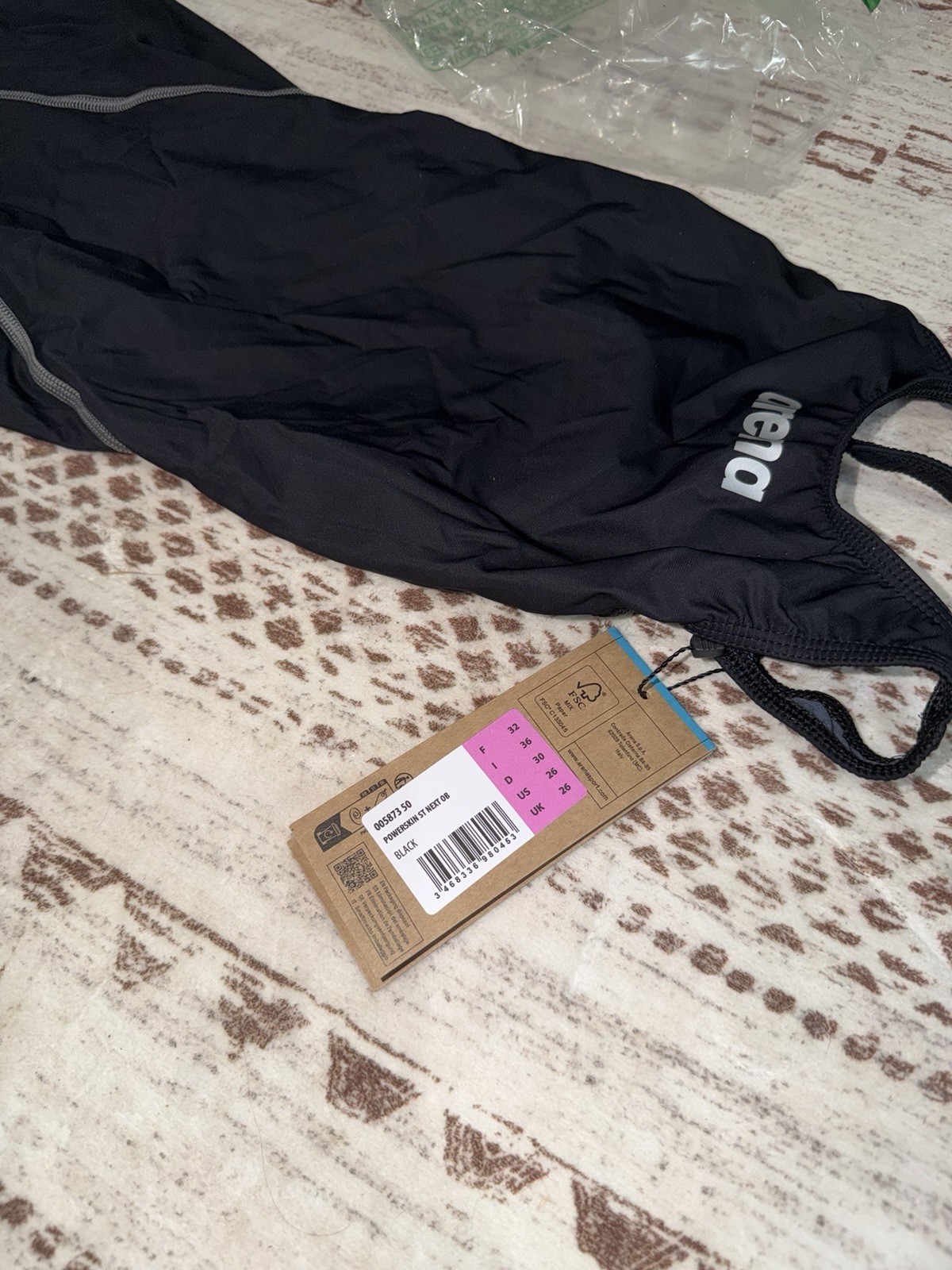 ARENA Powerskin ST Next Open Back Women’s Competition Racing Size 26 US New