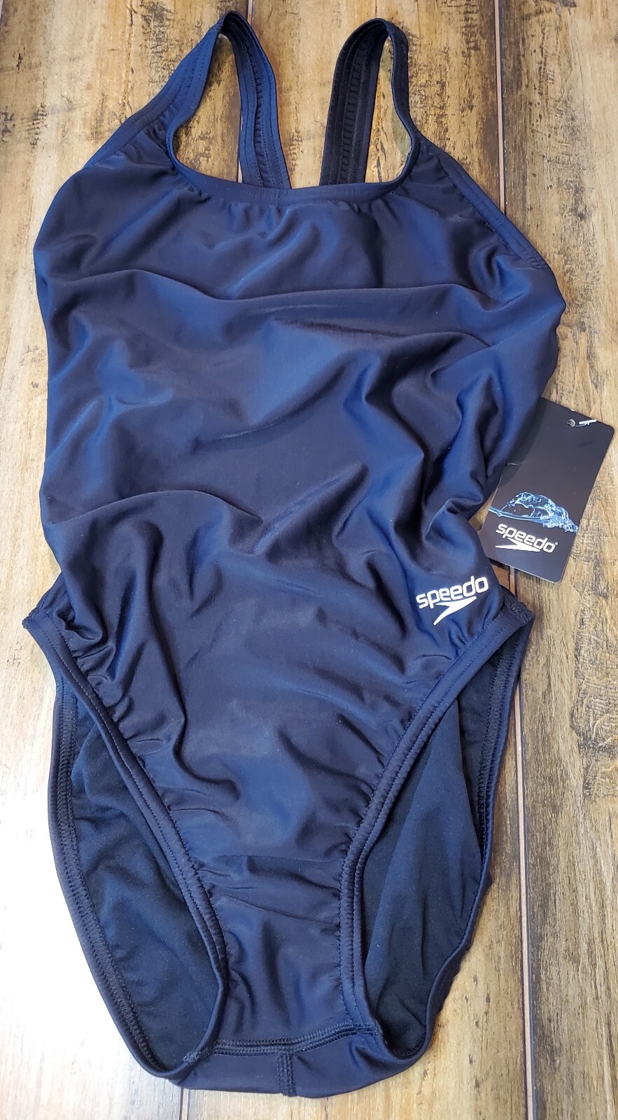 Speedo Women’s Swimsuit Pro LT Anthracite Black 6/32 NWT
