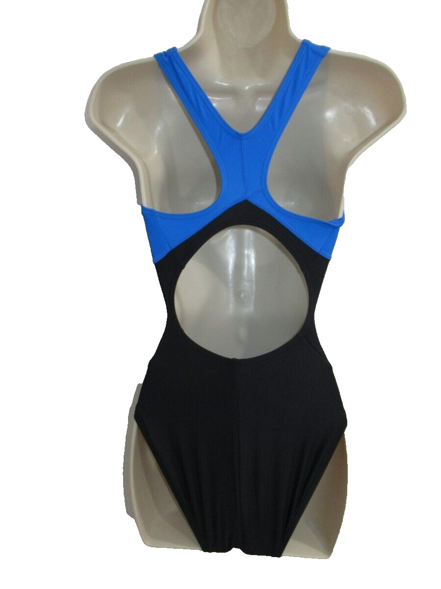 TYR Women’s Sport Alliance T-Splice Maxfit Swimsuit Blue Size 32 New