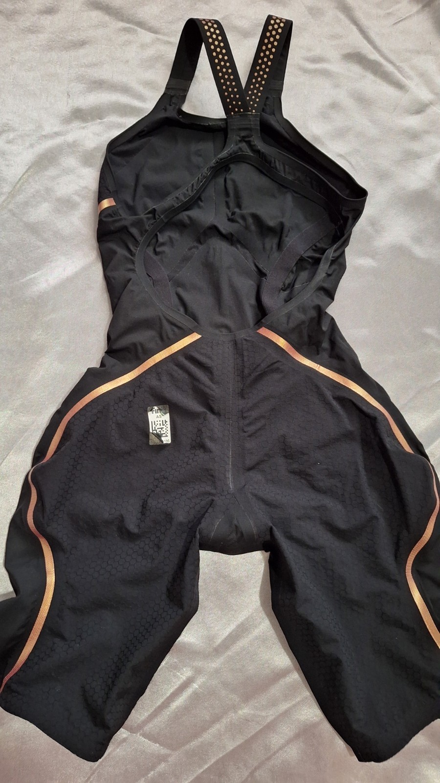 Speedo Fastskin LZR Pure Intent 8-11974 Suit Kneeskin Black/Rose Gold Size 23